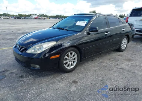 2003 Lexus Es 300 z USA, uszkodzony, nr VIN JTHBF30G030129560